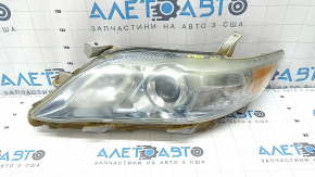 Left front headlight for Toyota Camry V45 2010-2011, hybrid, halogen, scratches, needs polishing