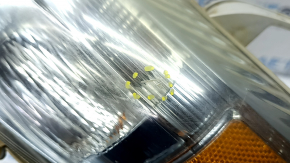 Left front headlight for Toyota Camry V45 2010-2011, hybrid, halogen, scratches, needs polishing