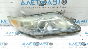 Right front headlight for Toyota Camry v40 10-11, hybrid, halogen, polishable