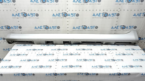 Left threshold for Toyota Camry v40 07-11 with absorber, silver