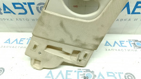 Lincoln MKC 15-17 center pillar trim, upper belt, right, beige, dry-cleanable