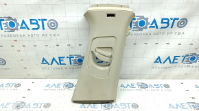 Center pillar trim, upper belt, right, VW Jetta 11-18 USA, beige, without plug, for cleaning
