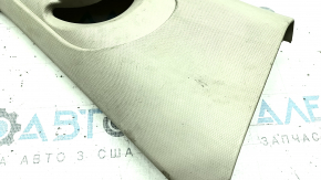 Center pillar trim, upper belt, right, VW Jetta 11-18 USA, beige, without plug, for cleaning