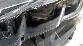 Left front headlight assembly for Toyota Prius 50 Prime 17-19 LED with seal and upper mount, sand