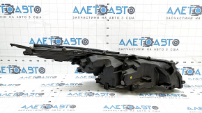 Left front headlight assembly for Toyota Prius 50 Prime 17-19 LED with seal and upper mount, sand