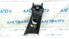 Left center pillar trim, upper belt, VW Jetta 19-24, black, scratches