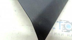 Left center pillar trim, upper belt, VW Jetta 19-24, black, scratches