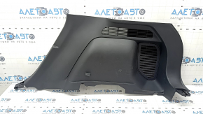 Right arch trim for Ford Escape MK4 20-25 black, blind grilles, scratches, whitened plastic