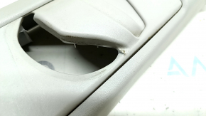 Left center pillar trim, upper belt, Lexus CT200h 11-13, gray, worn