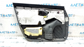 Door trim panel, front right, Toyota Prius 30 10-11, dark gray with dark gray insert, cloth, scratches