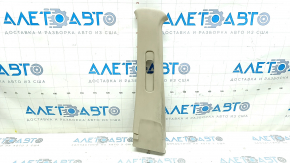 Left upper center pillar trim for Lexus RX300 98-02, beige, scratches