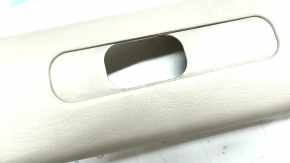 Left upper center pillar trim for Lexus RX300 98-02, beige, scratches