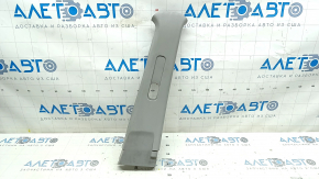 Right upper center pillar trim for Lexus RX300 98-00, gray, scratches