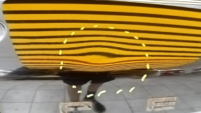 Naked tailgate with glass for Ford Escape MK4 23-24, tinted, black UM, dents