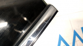 Subaru Forester 14-18 SJ rear right window, tinted, chrome molding, chipped, seal peeled off, scratches on chrome