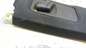 Right upper center pillar trim for Lexus IS 14-20, black, for cleaning