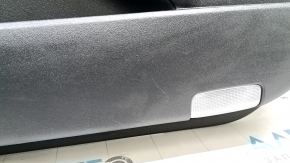 Door trim panel front right Toyota Prius 50 Prime 17-22 black, insert black leather, armrest leather black, scratches