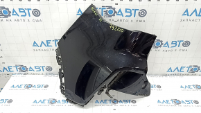 Rear bumper bare left Ford Escape MK4 20-24 without autoparking, black