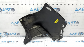 Rear bumper bare left Ford Escape MK4 20-24 without autoparking, black