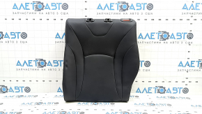 Rear seats, 2nd row, upper left, Toyota Prius 50 Prime 17-22, black leather
