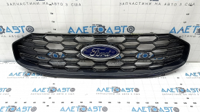Ford Escape MK4 23-24 St-line radiator grille without a camera, with an emblem, scratches