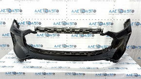 Front bumper, bare, Ford Escape MK4 2023-24, without parking sensors and automatic parking, black, dents, scratches