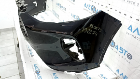 Front bumper, bare, Ford Escape MK4 2023-24, without parking sensors and automatic parking, black, dents, scratches