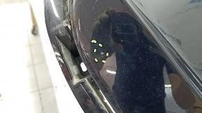 Front bumper, bare, Ford Escape MK4 2023-24, without parking sensors and automatic parking, black, dents, scratches