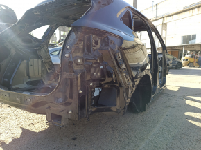Quarter wing rear right Ford Escape MK4 20-24 on the body, black, butt
