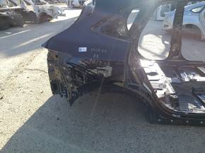 Quarter wing rear right Ford Escape MK4 20-24 on the body, black, butt