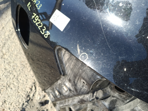 Quarter wing rear left Ford Escape MK4 20-24 on the body, black, pokes