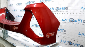 Red rear bumper for Toyota Prius 50 Prime 17-22 with parking sensors