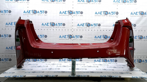 Red rear bumper for Toyota Prius 50 Prime 17-22 with parking sensors