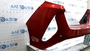 Red rear bumper for Toyota Prius 50 Prime 17-22 with parking sensors