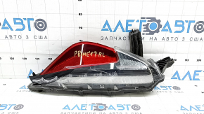 Left rear bumper light for Toyota Prius 50 Prime 17-22, broken glass
