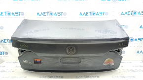 VW Jetta 19-24 trunk lid, graphite LD7X, dented
