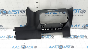 Ford Escape MK4 20-24 black center lower dash trim, no trim, cracks in fasteners