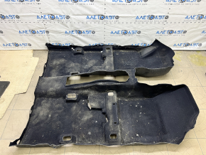 Toyota Prius 50 Prime 17-18 black floor covering, ready for cleaning