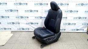 Driver's seat for Toyota Prius 50 Prime 17-19 with airbag, electric, heated, black leather, cracked leather