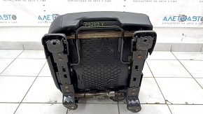 Right rear seat for Ford Escape MK4 2023-2024 without airbag, leather + cloth combination, black with red stitching, rusty runners, dented