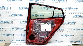 Rear right door assembly for Toyota Prius 50 Prime 17-18 red 3T7, bumpers