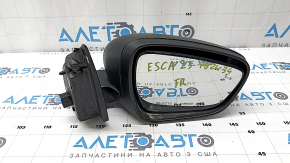 Right side mirror assembly for Ford Escape MK4 23-25, 7 pins, heated, memory, BSM, structure