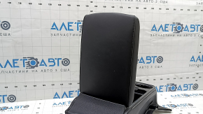 Rear console armrest and cup holders Toyota Prius 50 Prime 17-19 leather black