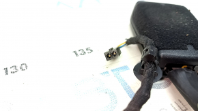 VW Jetta 19-23 passenger seat belt latch, black