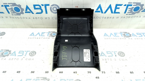 Rear center console trim for VW Jetta 19-24, black, scratches