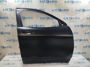 The front right door of a Jeep Cherokee KL 14-23 is bare and has a small dent.