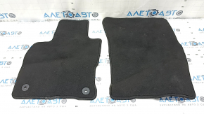 Set of floor mats for Ford Escape MK4 23 - black cloth, for cleaning