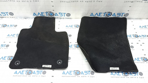 Set of floor mats for Ford Escape MK4 23 - black cloth, for cleaning