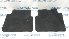 Set of floor mats for Ford Escape MK4 23 - black cloth, for cleaning