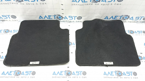 Set of floor mats for Ford Escape MK4 23 - black cloth, for cleaning